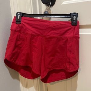 Lululemon speed up shorts